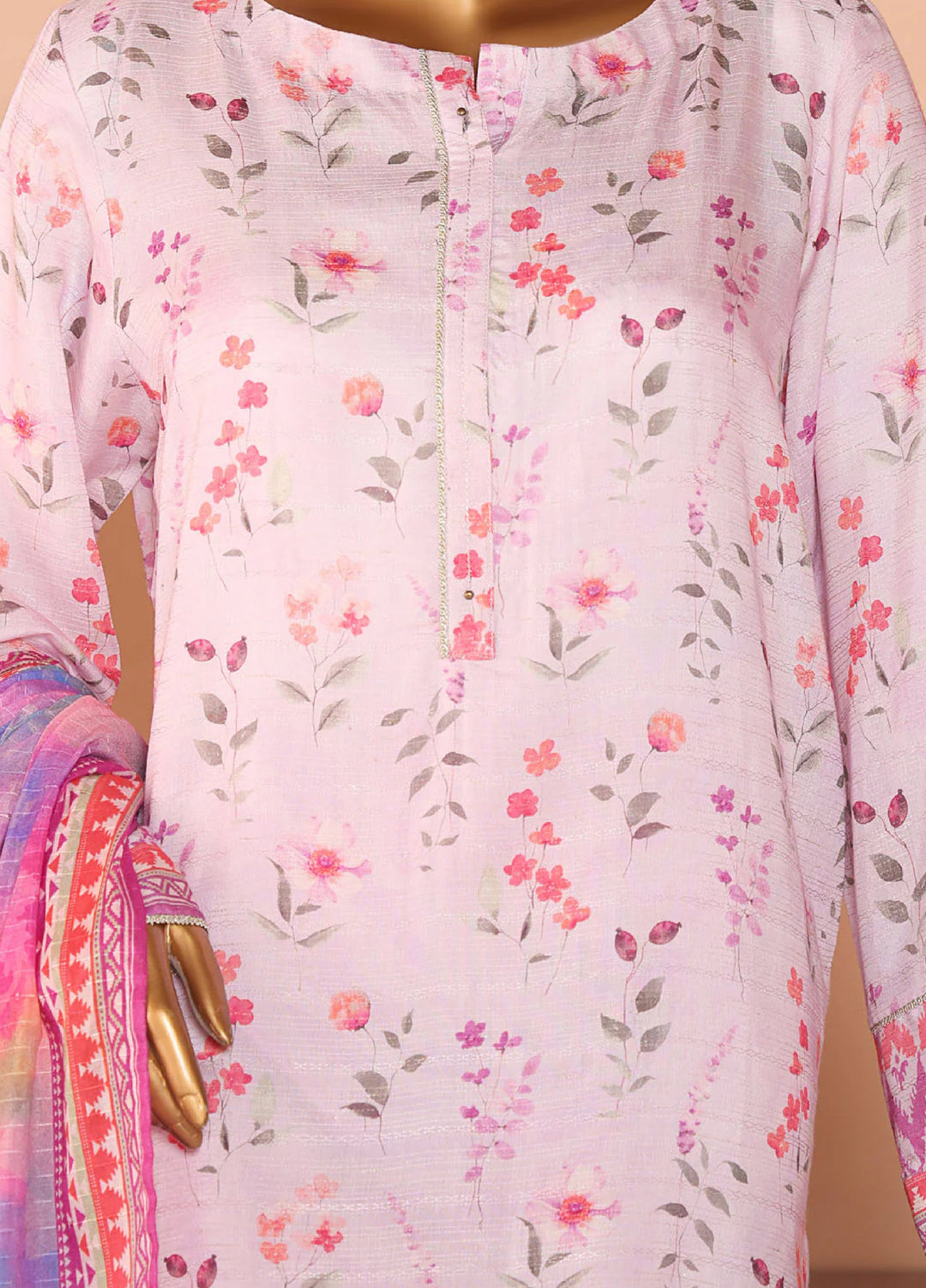 Vogue by Hz Textiles Embroidered Viscose Suits Unstitched 3 Piece VFC-1328 - Winter Collection