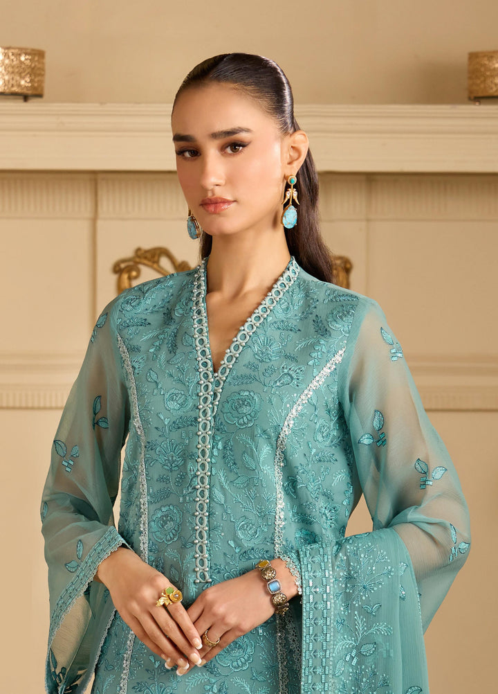 Alizeh Fashion Unstitched Embroidered Chiffon 3 Piece Suit AF26UCF AF-CH-2249-Abrish - Festive Collection