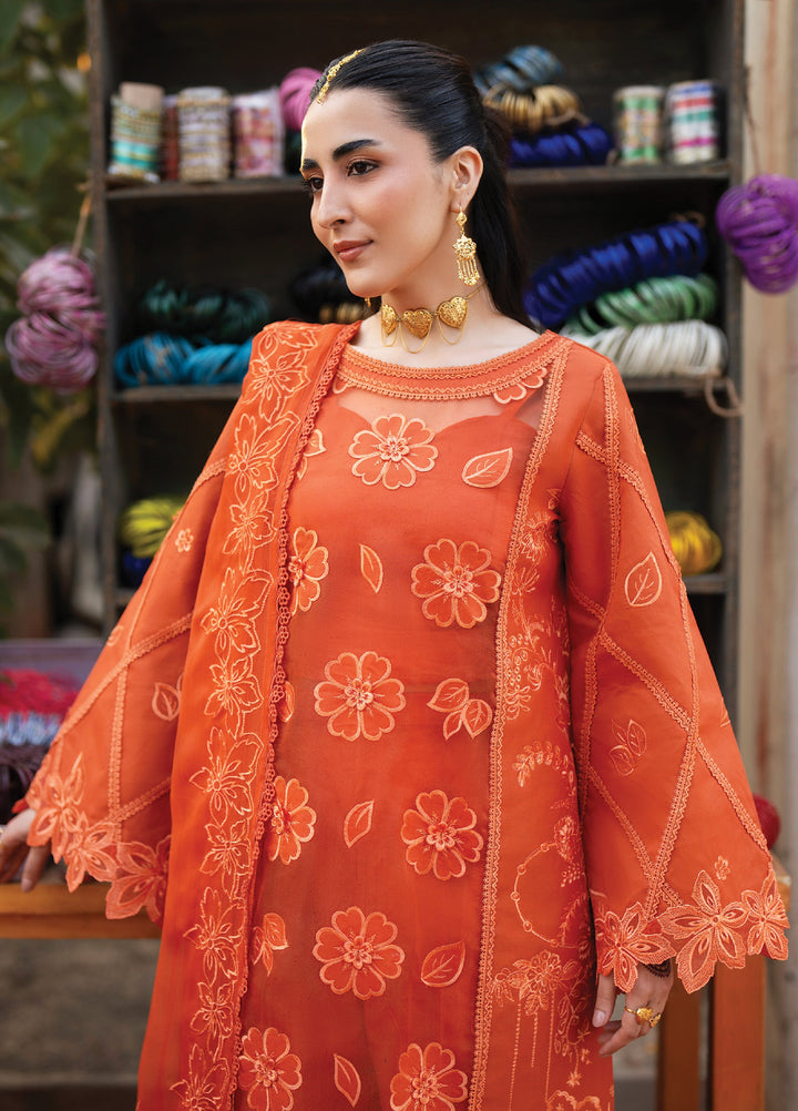 Satrangi by Mahnur Unstitched Embroidered Lawn 3 Piece Suit MN26ULS S-09 - Summer Collection