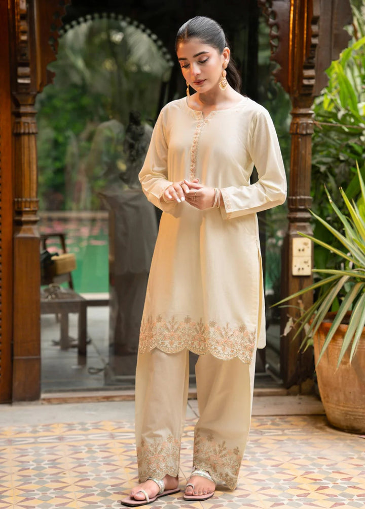 Rang e Bahar by Tng Women Pret Embroidered 2 Piece Shaffaf - Winter Collection