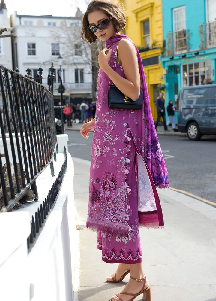 Sobia Nazir Prints Unstitched Embroidered Lawn 3 Piece Suit SN26UPL D-01B - Summer Collection