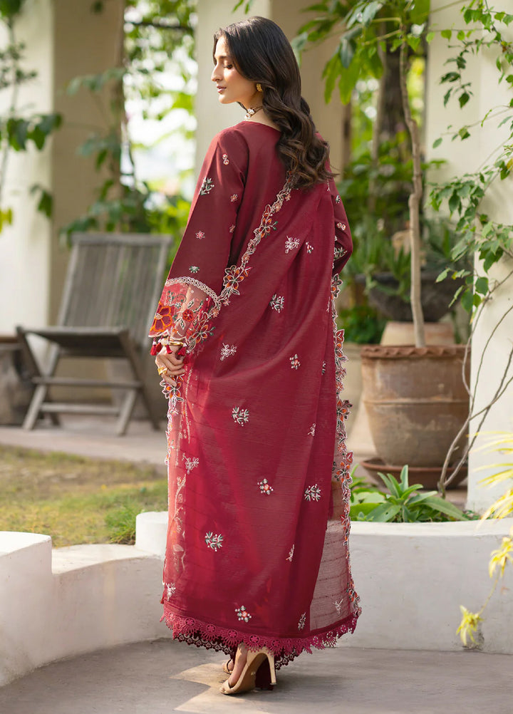 Angan by Mahnur Unstitched Embroidered Lawn 3 Piece Suit MN26UAL AAN-001 - Summer Collection