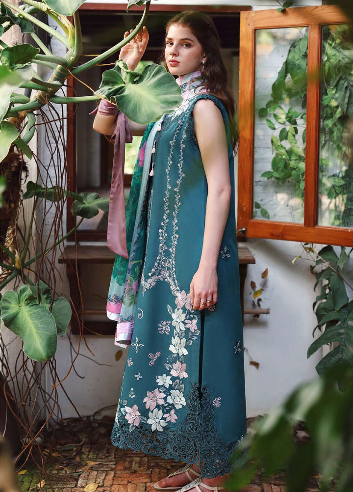 The Secret Garden by Mushq Unstitched Embroidered Lawn 3 Piece Suit MU26ULSG Ivy Spell HUNSS260206 - Festive Collection