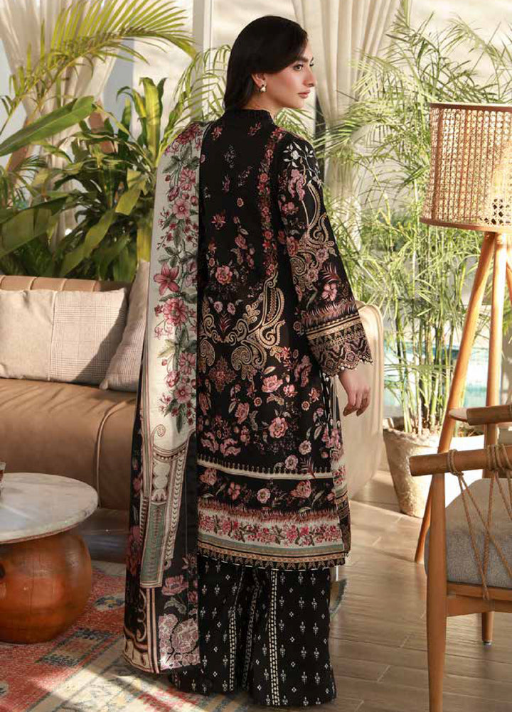 Delia by Gulaal Unstitched Embroidered Lawn 3 Piece Suit GL26UD D-5 Soleil - Summer Collection