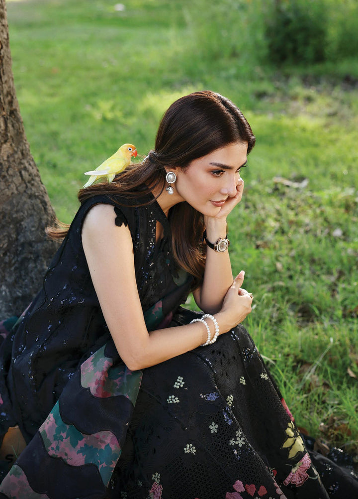 A-Lawn by Afrozeh Unstitched Embroidered Lawn 3 Piece Suit AF26UAL Auravie FWU-0061-3PO - Eid Collection