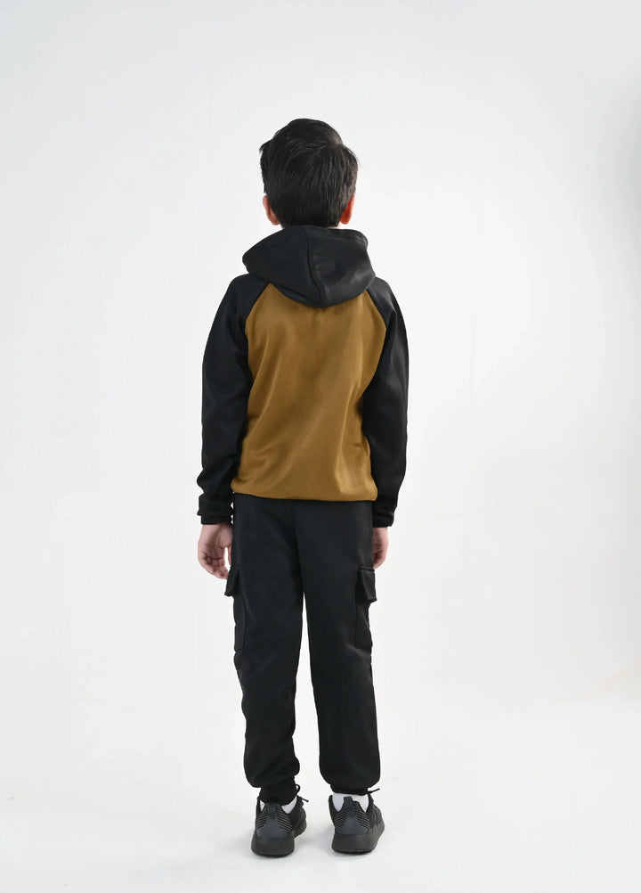 IQ Exclusive Kids Track Suit Fleece 2 PieceTwilight Sand Tracksuit-Unisex Kids - Winter Collection