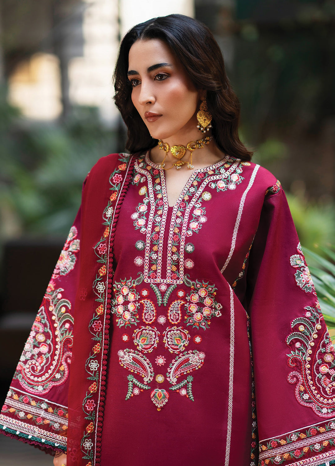 Satrangi by Mahnur Unstitched Embroidered Lawn 3 Piece Suit MN26ULS S-06 - Summer Collection