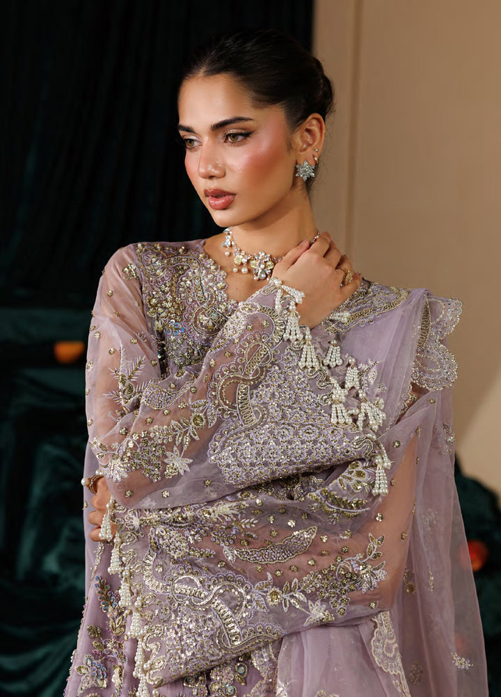 Celeste by Emaan Adeel Unstitched Embroidered Organza 3 Piece Suit EA26UCF Cyra - Festive Collection