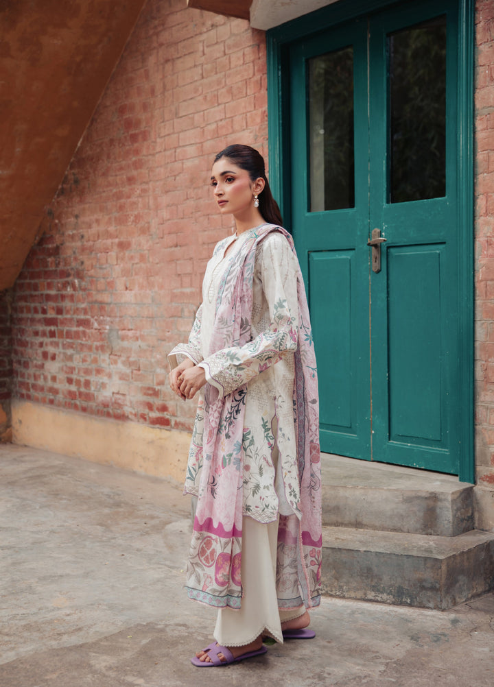 Zync by Florent Unstitched Printed Lawn 3 Piece Suit FL26ULE FZ-9 - Eid Collection