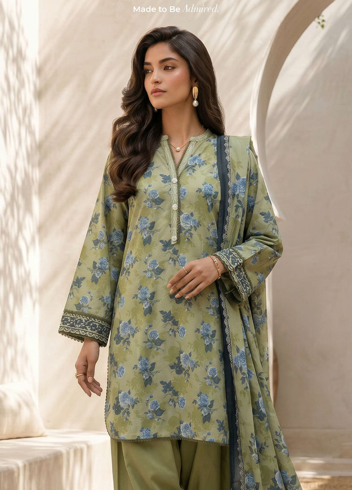 Zellbury Unstitched Printed Lawn 3 Piece Suit ZB26UCVII WUS26X38050 - Casual Collection