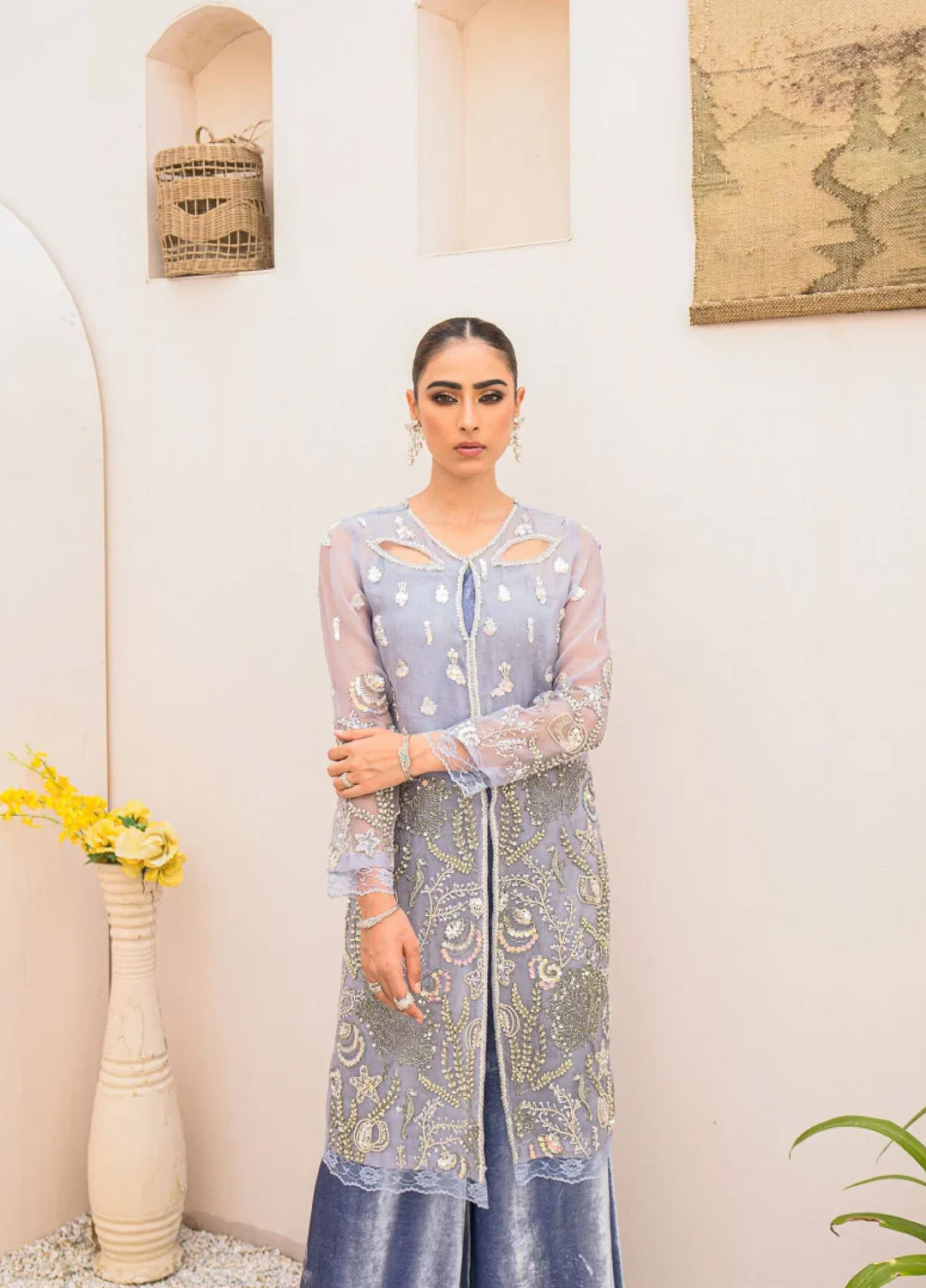 Luxe By Hues Atelier Women Pret 2 Piece Fiya - Formals Collection