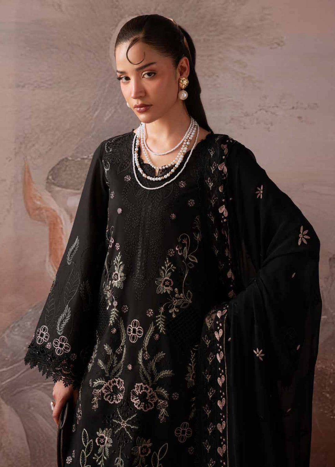 Feya by Nureh Unstitched Embroidered Lawn 3 Piece Suit NU26ULF FE-24 - Eid Collection