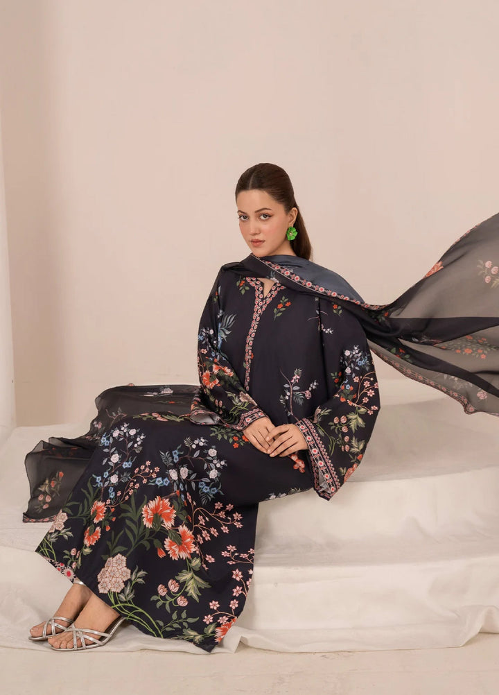 Crimson Hawk by Chandan Nagri Women Pret Printed Crepe 3 Piece Suit NIVA - Casual Collection