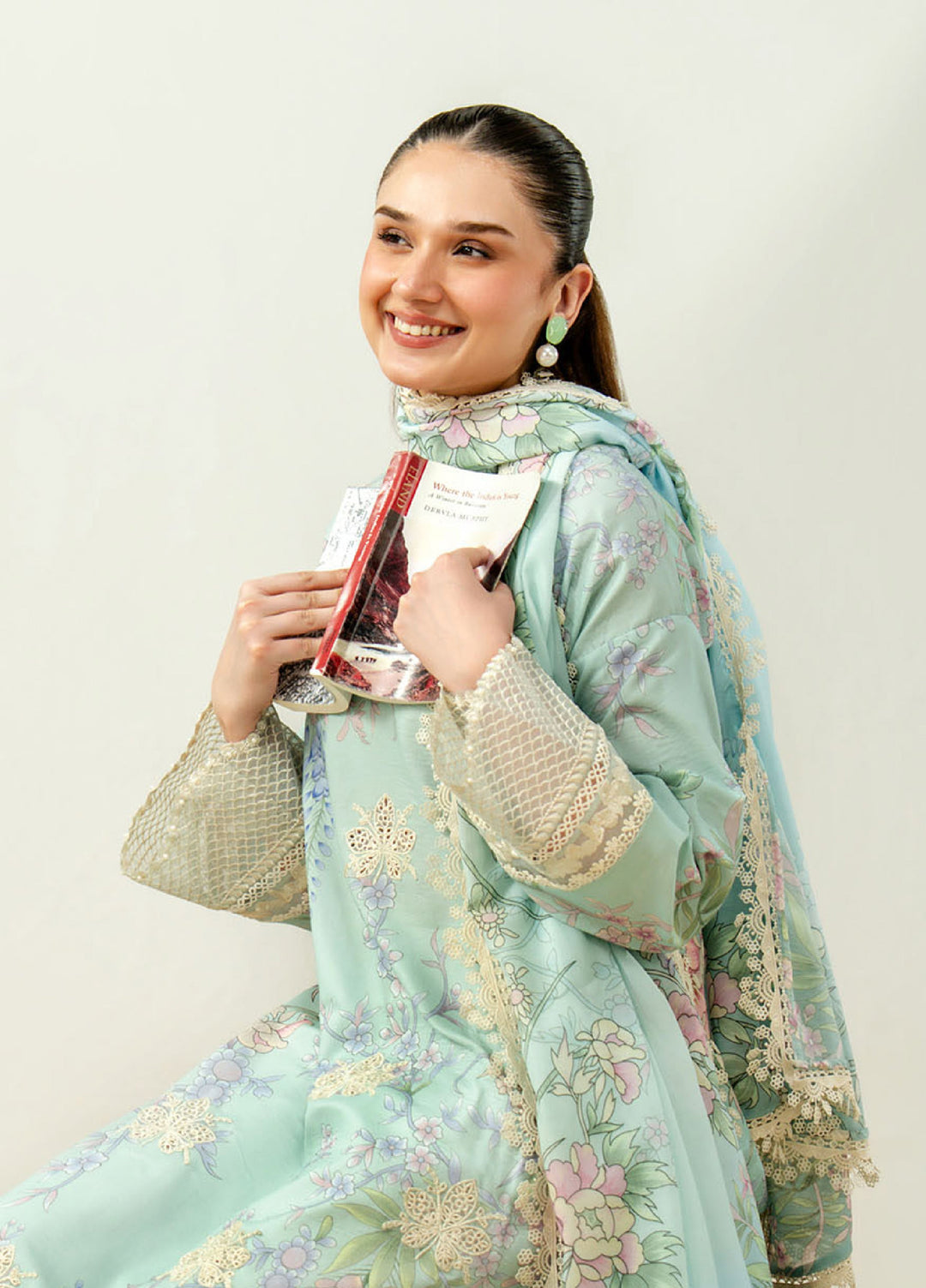Sundaze by Zarposh Unstitched Embroidered Lawn 3 Piece Suit ZR26USL AVYA - Festive Collection