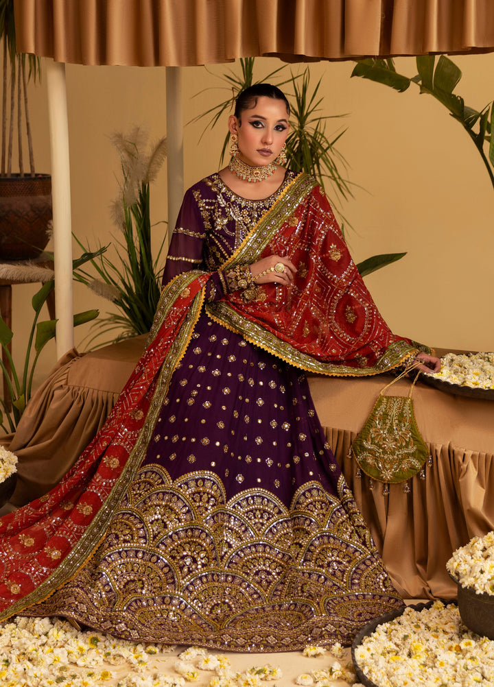 Sara Jahan Women RTW Embroidered Chiffon 3 Piece Suit SJ26RF SJ-1040 - Festive Collection