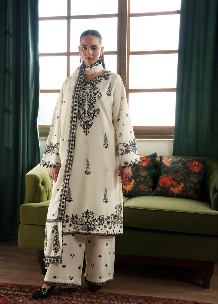 RajBari Women RTW Embroidered Lawn 3 Piece Suit RB26PLE Seren 03 - Eid Collection