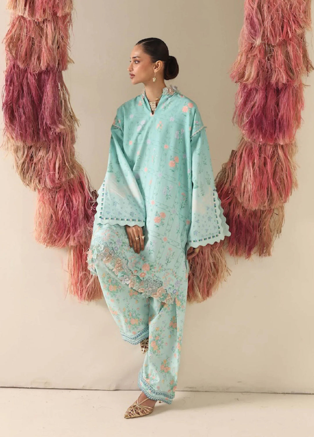 Neoma Prints by Republic Unstitched Embroidered Lawn 3 Piece Suit RW26UNP RSP-01 - Summer Collection