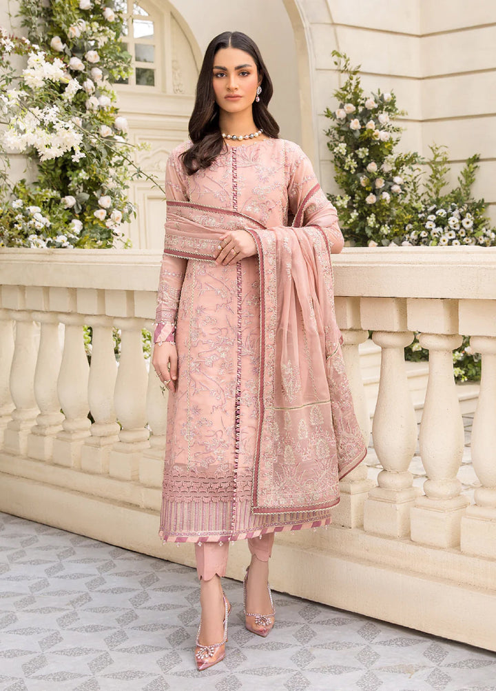 Xenia Formal Unstitched Luxury Chiffon Suits 3 Piece XE25FL Faryal - Formals Collection