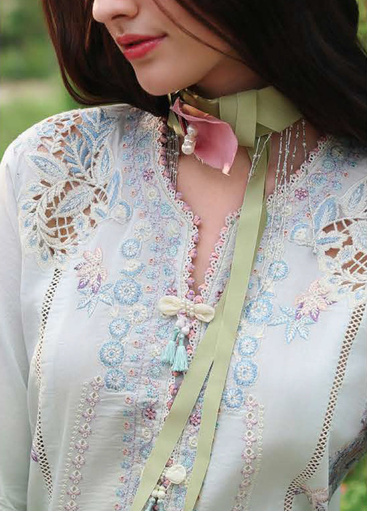 The Secret Garden by Mushq Unstitched Embroidered Lawn 3 Piece Suit MU26USG Garden Royale HUNSS260403 - Festive Collection