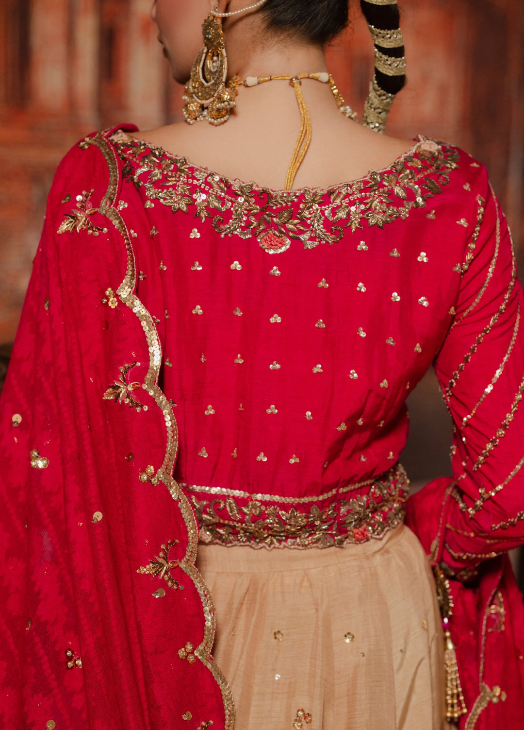 Lia by Miras Women Pret 3 Piece Embroidered Korean Rawsilk RIMZA - Festive Collection