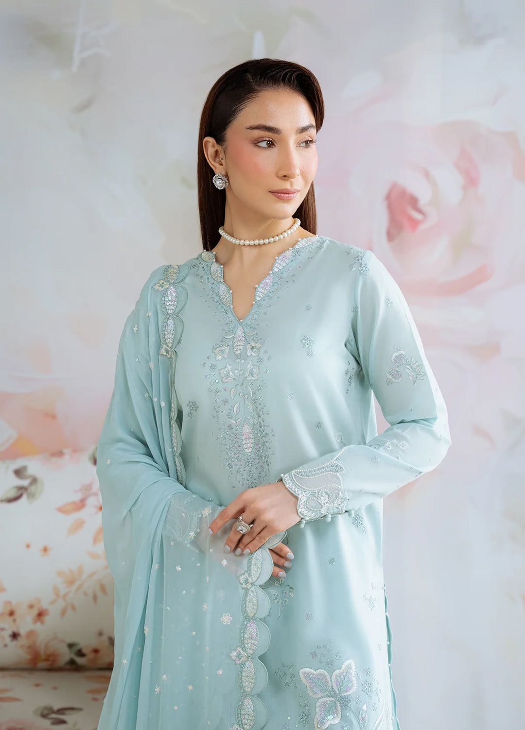 Core by Daria Clothing Unstitched Embroidered Lawn 3 Piece Suit DC26UCL DA-80 - Summer Collection