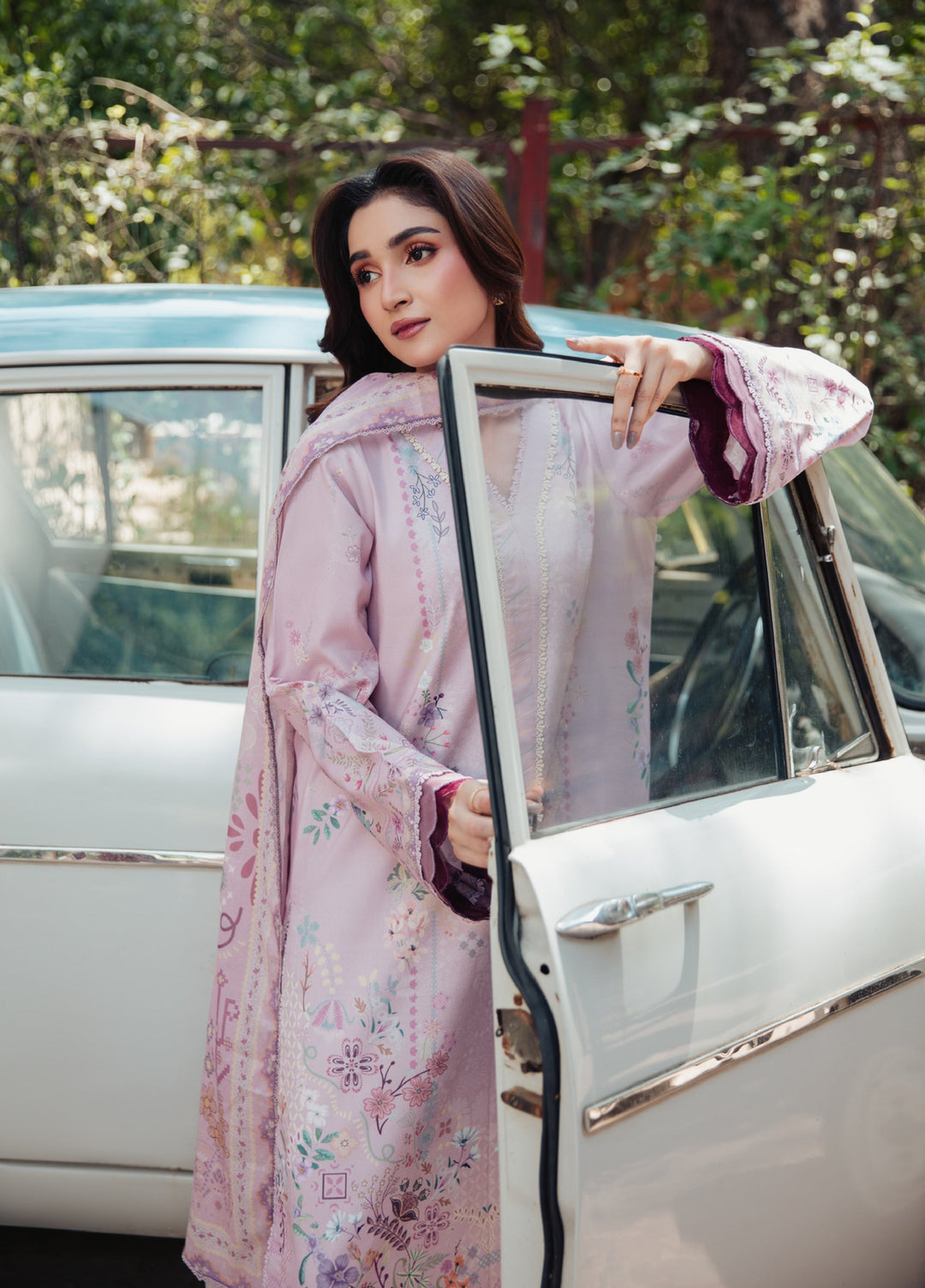 Zync by Florent Unstitched Printed Lawn 3 Piece Suit FL26ULE FZ-3 - Eid Collection