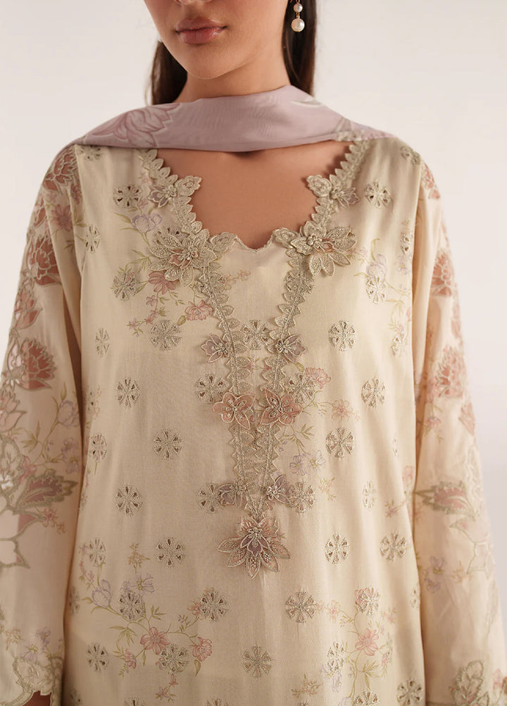 Iznik Unstitched Embroidered Lawn 3 Piece Suit IZ26US SS-06 - Summer Collection