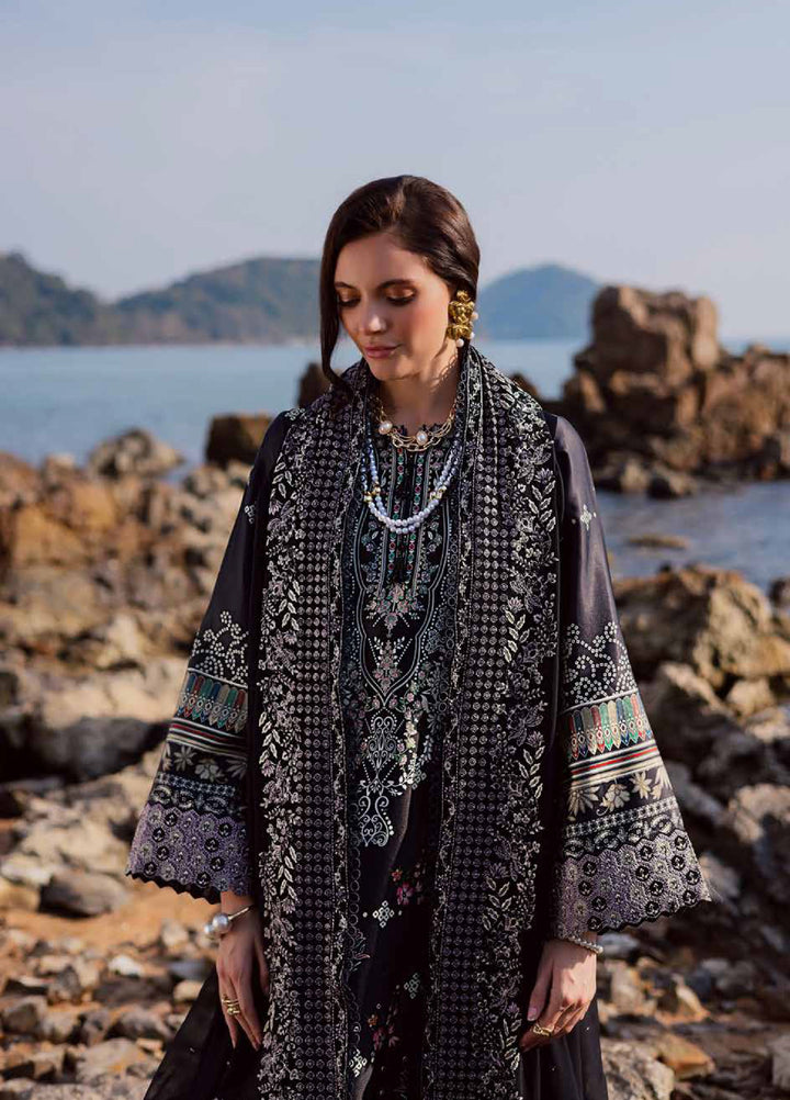 Nureh Unstitched Embroidered Silk 3 Piece Suit NU26US S-28 - Festive Collection