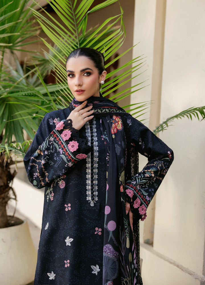 Zync by Florent Whispers Unstitched Embroidered Modal 3 Piece FL25WW FL-3B - Winter Collection