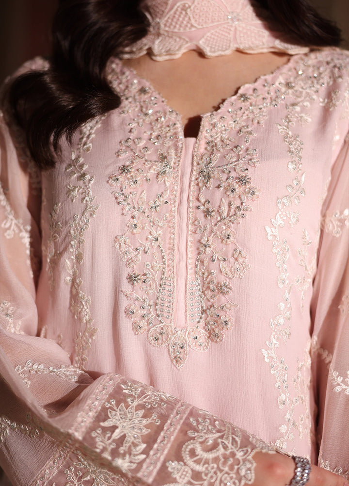 Azure Unstitched Embroidered Chiffon 3 Piece Suit AZ26ULC Twirling Tulip - Festive Collection