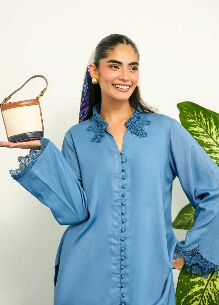 Pret Essentials by Sahar Pret Embroidered Viscose 2 Piece AWMT-AA-05 - Winter Collection