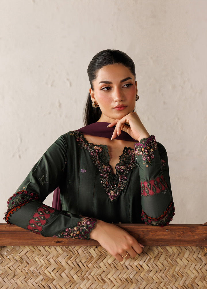 Iznik Unstitched Embroidered Lawn 3 Piece Suit IZ26ULF IBE-03 - Festive Collection