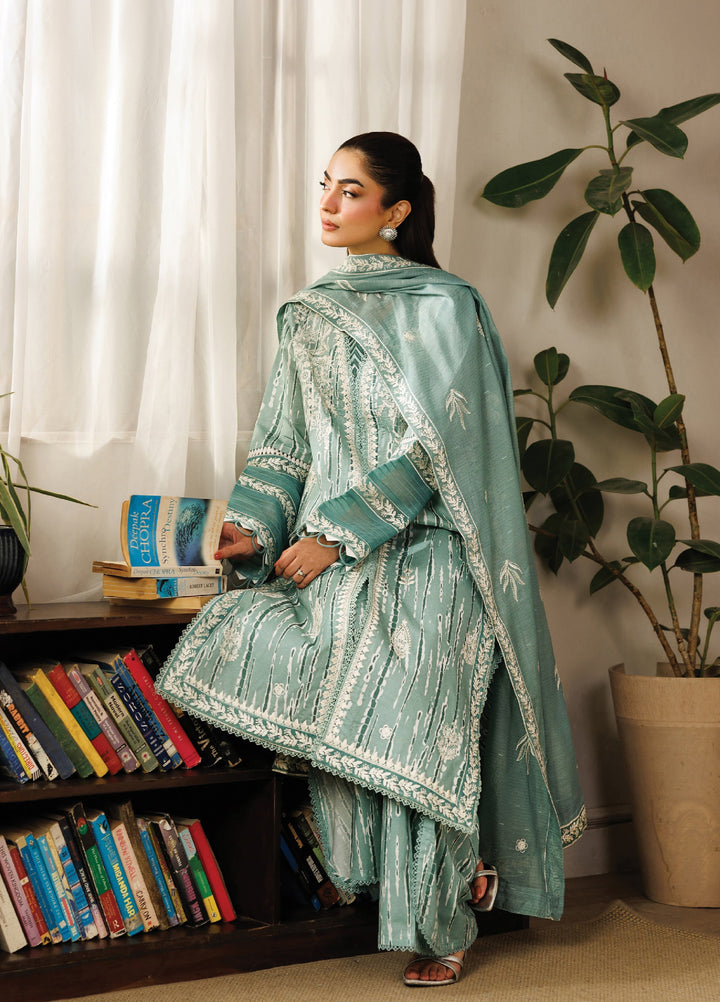 Leila by Mahnur Unstitched Embroidered Lawn 3 Piece Suit MN26ULL L-02 - Summer Collection