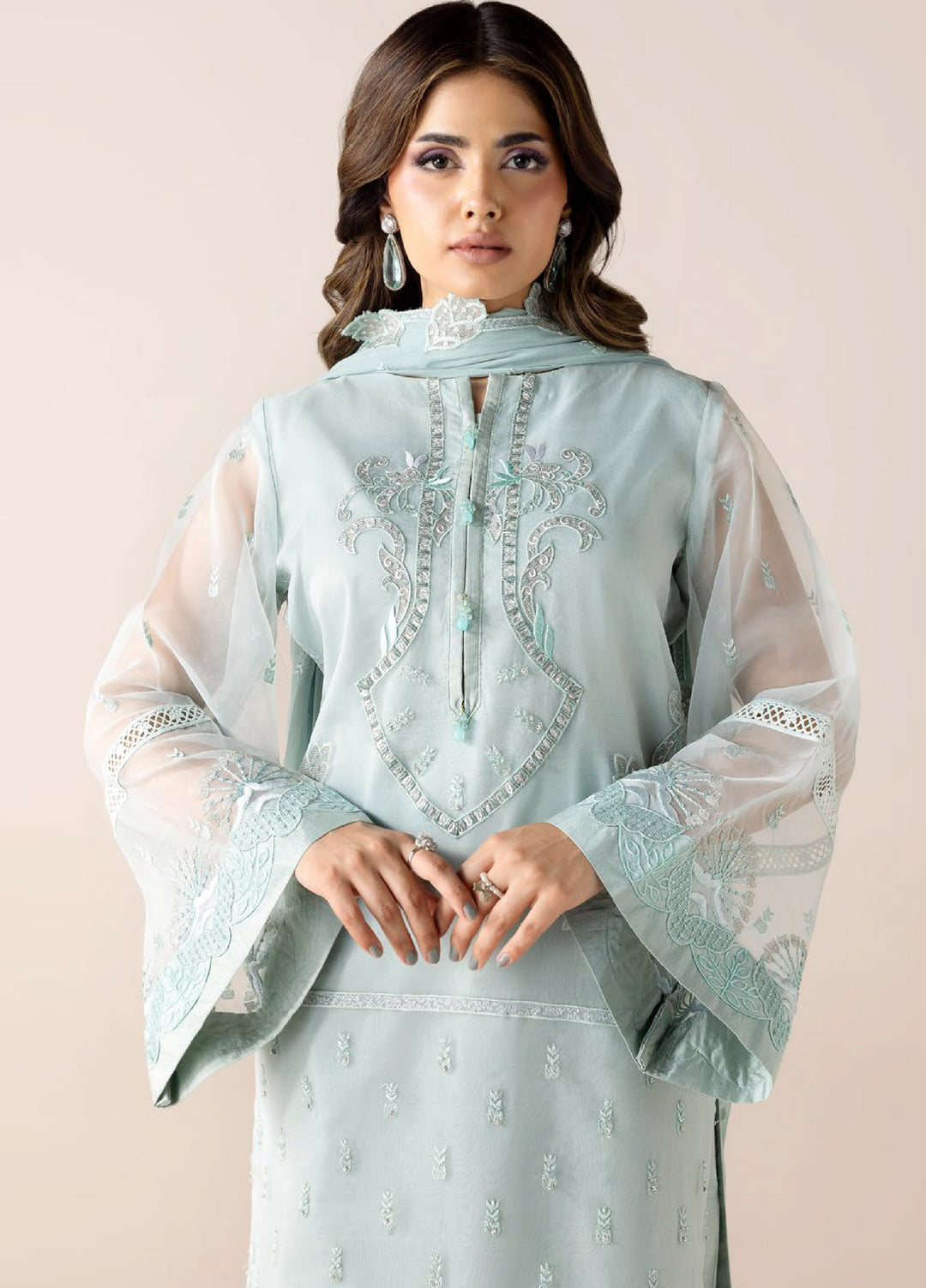 Aura by Zebtan RTW Embroidered Lawn 3 Piece Suit ZB26UAL A-08 - Festive Collection