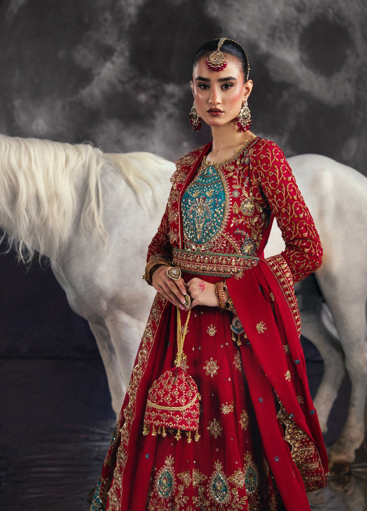 Sara Jahan Women RTW Embroidered Chiffon 3 Piece Suit SJ26RF AD-004 - Festive Collection