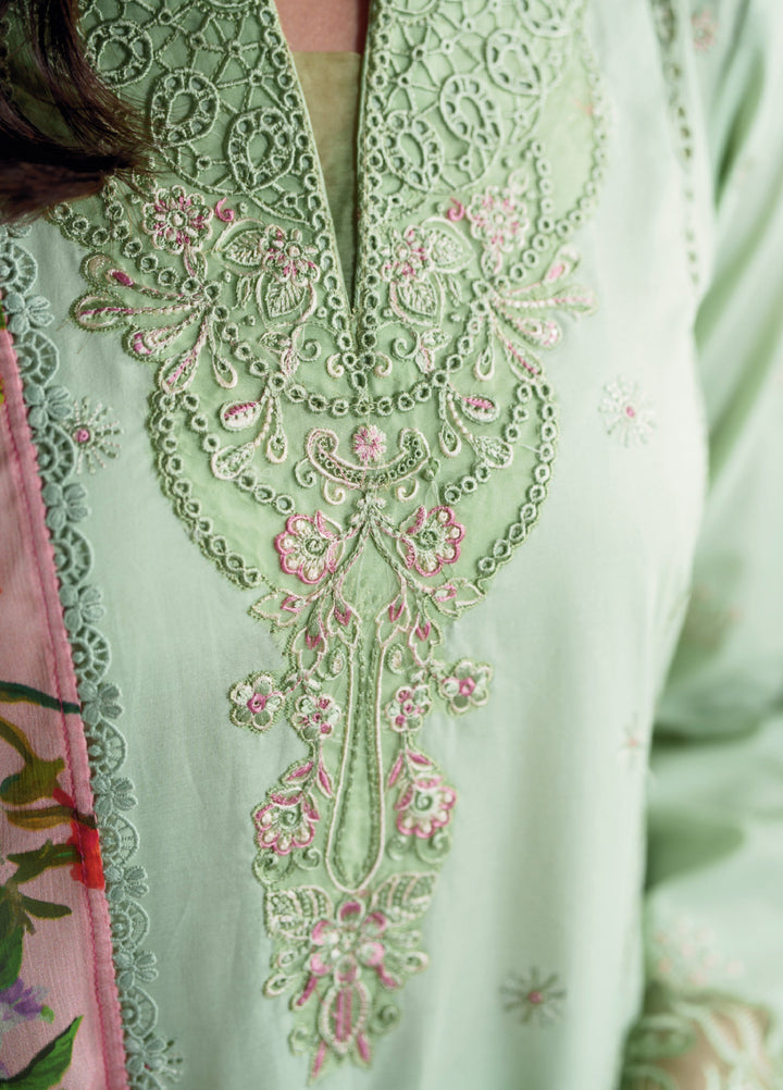 Whispers of Summer by Neeshey Unstitched Embroidered Luxury Lawn 3 Piece Suit NSH26ULW INEZ - Summer Collection