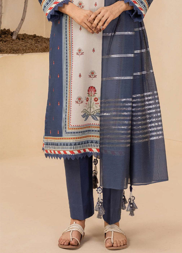 Zellbury Unstitched Printed Lawn 3 Piece Suit ZB26UC WUS26X30706 - Casual Collection