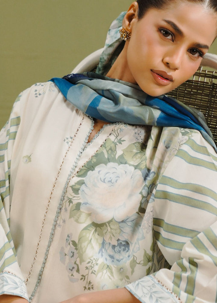 Coco by Zara Shahjahan Unstitched Printed Lawn 3 Piece Suit CZS26PS ZCP-26 01 B - Summer Collection