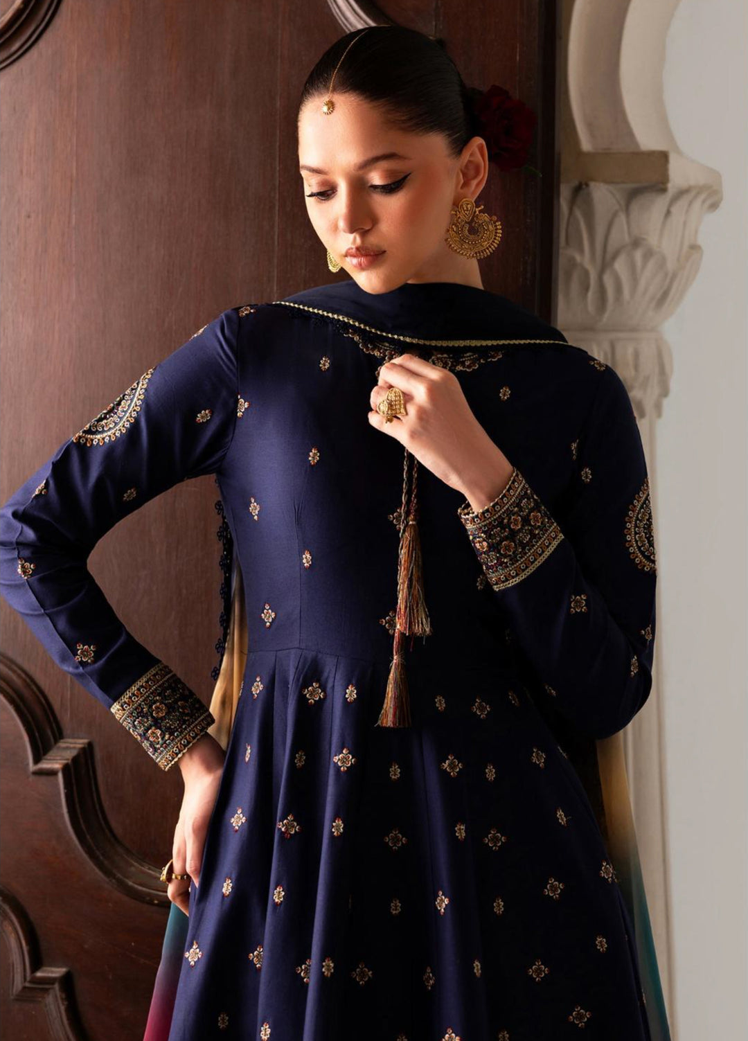 Zarif Unstitched Embroidered Lawn 3 Piece Suit ZR26ULF RUELLE 02 - Festive Collection