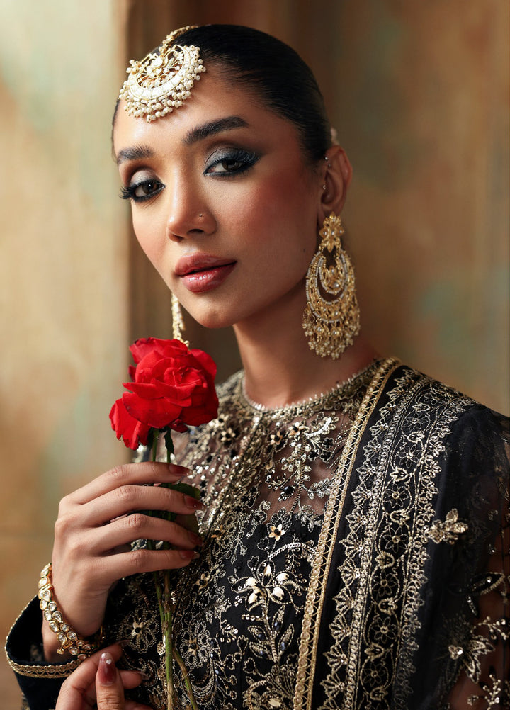 Zyra Unstitched Embroidered Organza 3 Piece Suit ZY26UW D-5 Diana - Wedding Collection