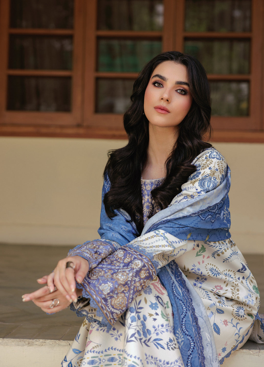 Zync by Florent Whispers Unstitched Embroidered Modal 3 Piece FL25WW FL-8A - Winter Collection