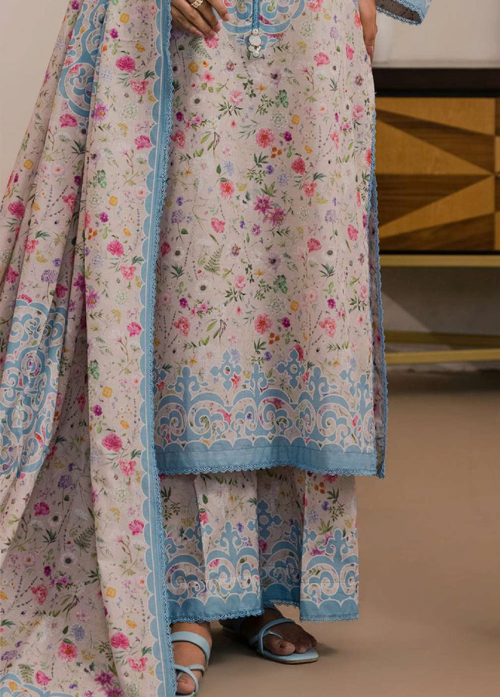 Zellbury Unstitched Printed Lawn 3 Piece Suit ZB26UC WUS26X30891 - Casual Collection
