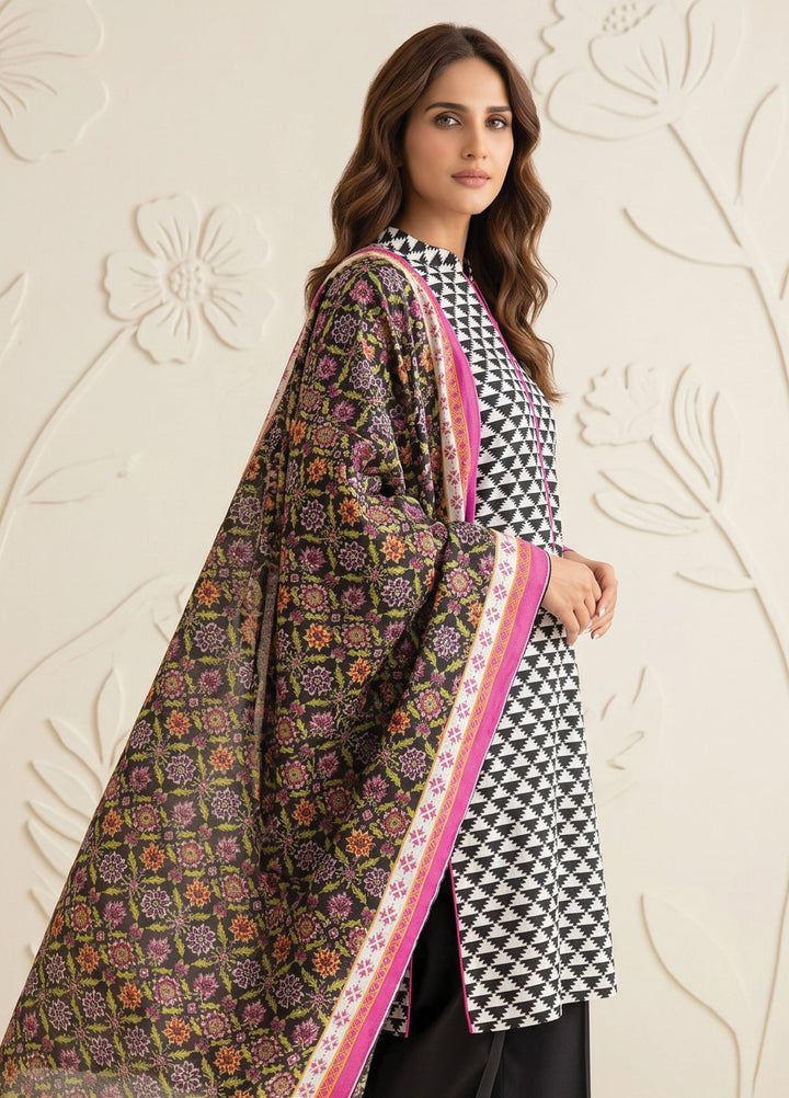 Salina by Regalia Textiles Unstitched Printed Lawn 3 Piece Suit RG26USII D-1 - Casual Collection