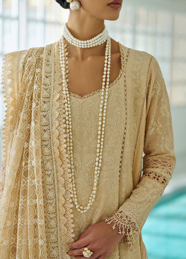 Sobia Nazir Unstitched Embroidered Luxury Lawn 3 Piece Suit SN26ULE D-03 A - Eid Collection