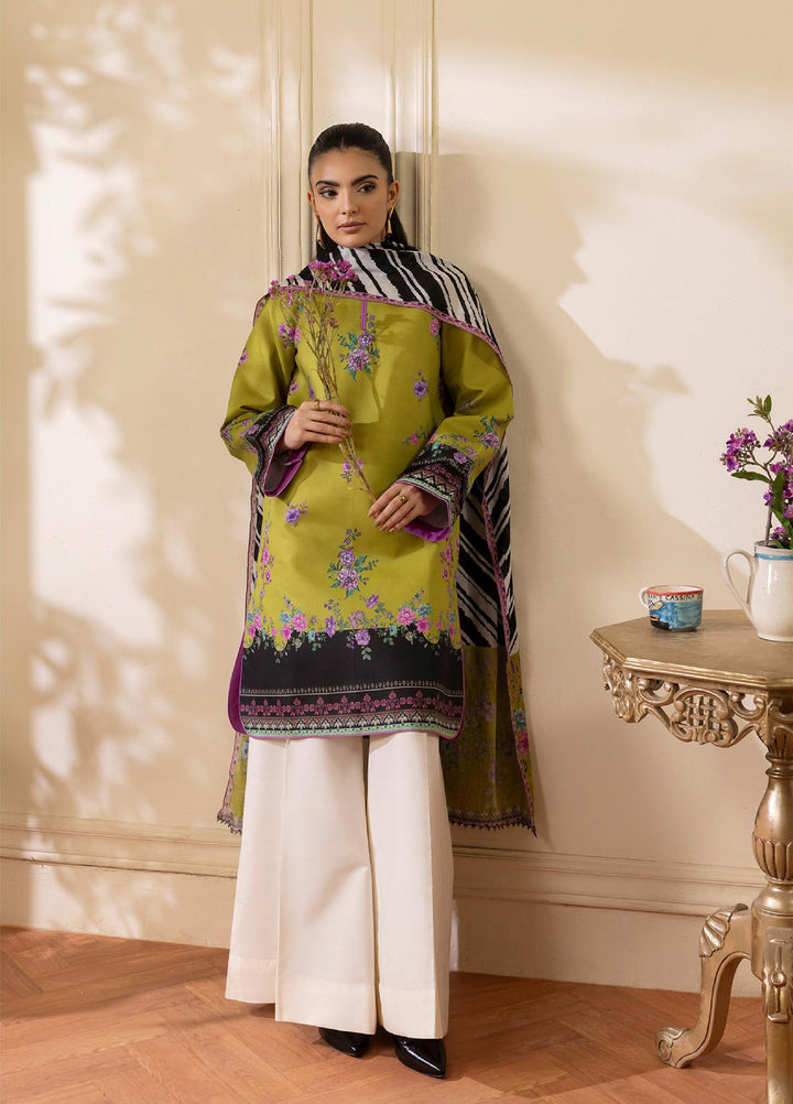 Nissa by RajBari Unstitched Printed Lawn 3 Piece Suit RB26ULN D-04 - Casual Collection