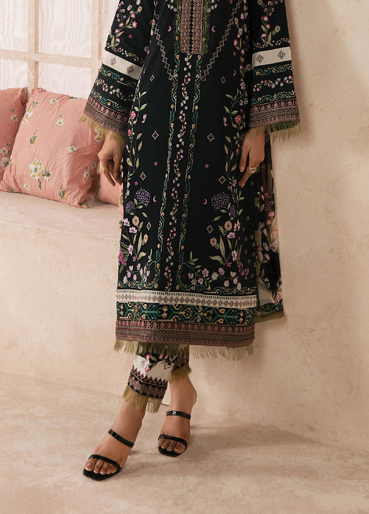 Gulaal Unstitched Embroidered Lawn 3 Piece Suit GL26ULF Elina D-5 - Festive Collection