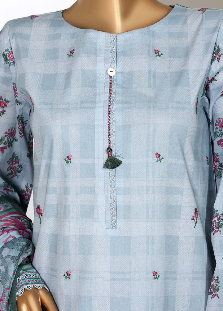 Guldozi by HZ Textiles RTW Embroidered Lawn 3 Piece Suit CPE-3P-030 - Summer Collection