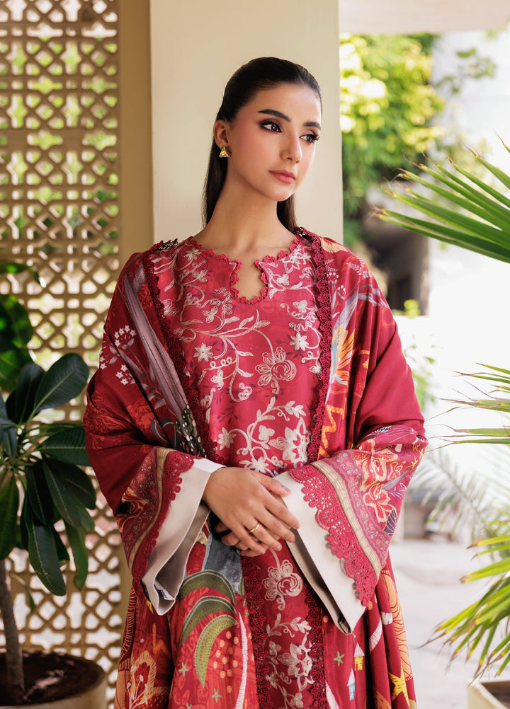 Zync by Florent Whispers Unstitched Embroidered Modal 3 Piece FL25WW FL-6B - Winter Collection