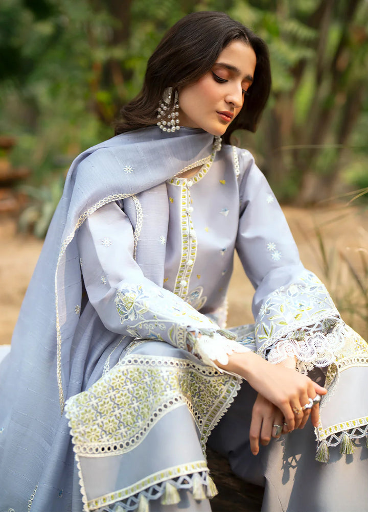 Angan by Mahnur Unstitched Embroidered Lawn 3 Piece Suit MN26UAL AAN-006 - Summer Collection