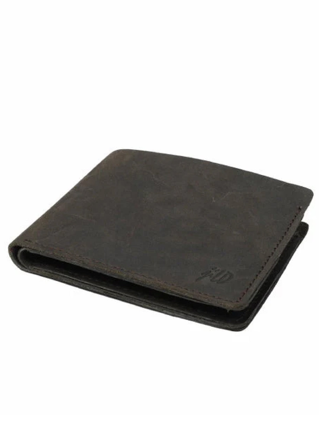 Vintage by Jild Mens Genuine Vintage Leather Wallet-CHARCOAL S2 - Wallets Collection
